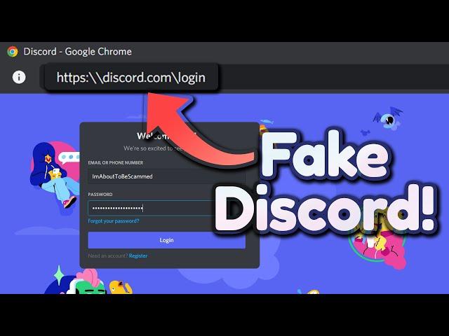 The Scariest Fake Discord Login Phishing Scam!