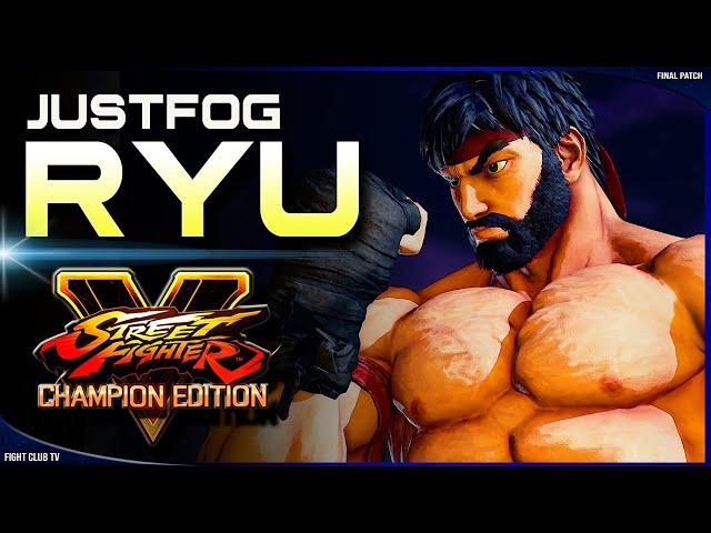 Justfog (Ryu)  Street Fighter V Champion Edition • SFV CE