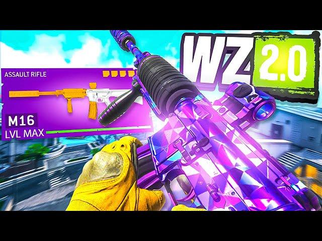 the *ONE BURST* M16 on Ashika Island Warzone! (M16 Class Setup)