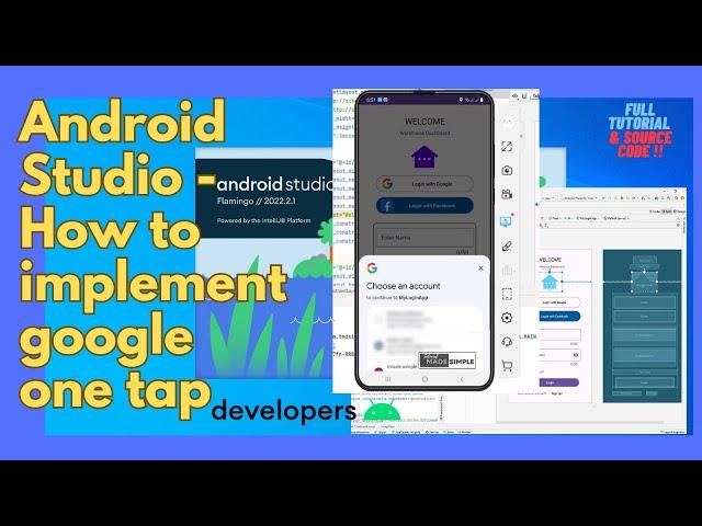 How to implement google one tap - One Tap sign-up/sign-in for Android