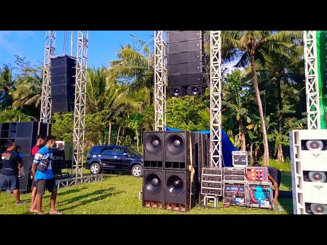 Demo produk RDW profesional sound system super horeeg