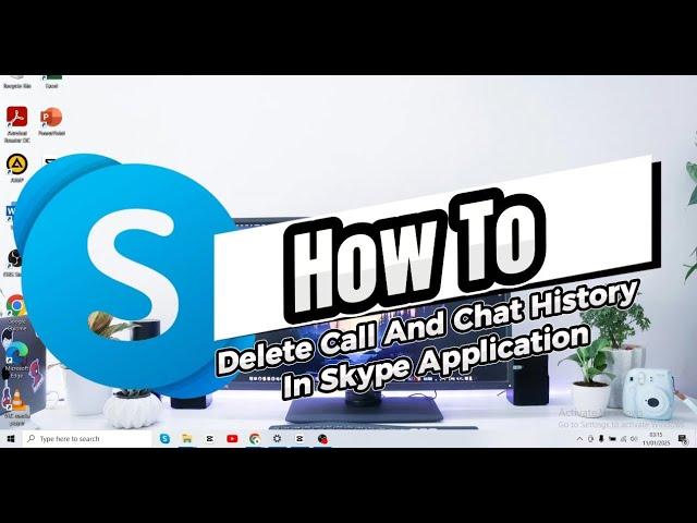 How To Delete Call And Chat History In Skype PC