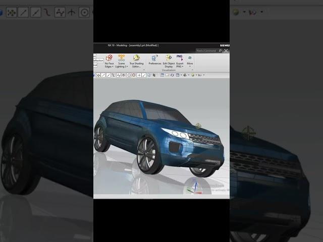 how to design car in siemens NX 10 (unigraphics) #NX #siemens #Unigraphics #Catia #car #Design