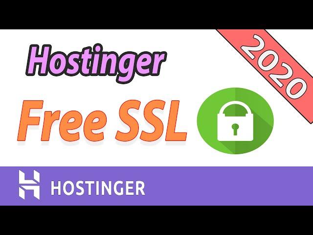 How to add ssl certificate to your domain on Hostinger Hosting