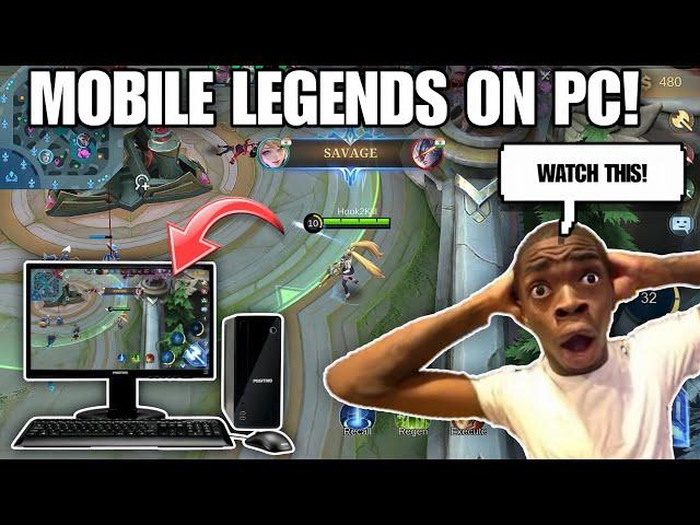 Play Mobile Legends on PC  Mobile Legends got Easy now!