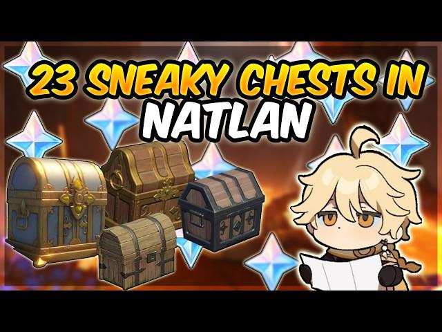 23 Sneaky Hidden Chests In Natlan | Genshin Impact 5.0