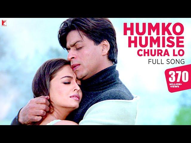 Humko Humise Chura Lo Song | Mohabbatein | Shah Rukh Khan, Aishwarya Rai | Lata Mangeshkar, Udit N