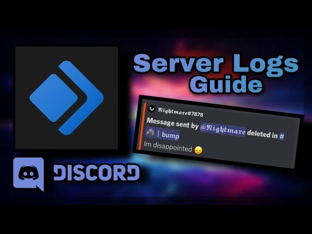 Dyno Server Logs!! Discord audit log tutorial