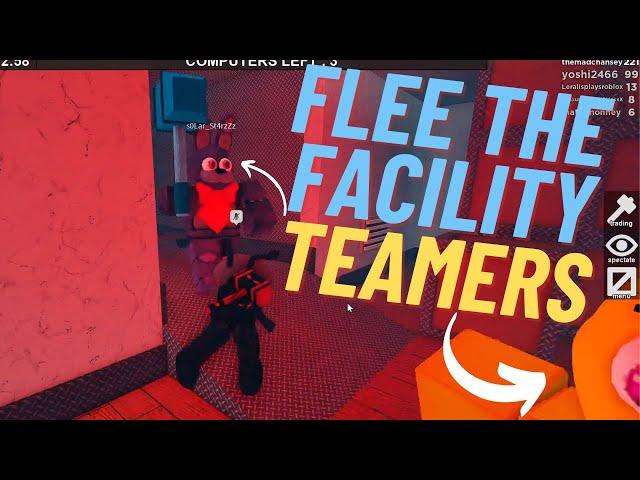 ANNOYING TEAMERS in Flee the Facility!