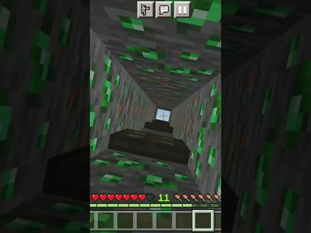 Minecraft: where do the ores land me....?|#shorts #trending