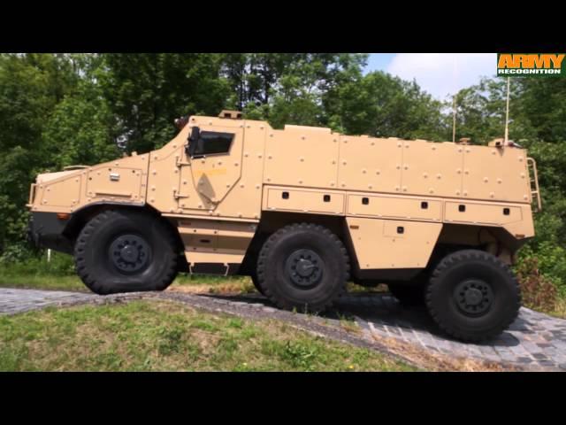 TITUS Tatra factory Nexter 6x6 armored personnel carrier test drive live demonstration Kopřivnice