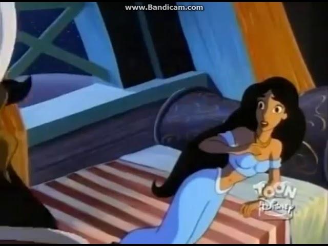 Aladdin Tv Series - Merc leaves Jasmine in the desert