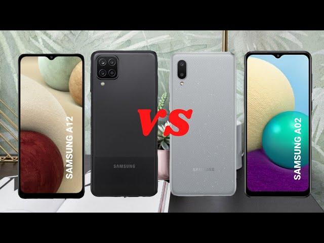 Samsung A12 vs Samsung A02 | Camera test & Specifications