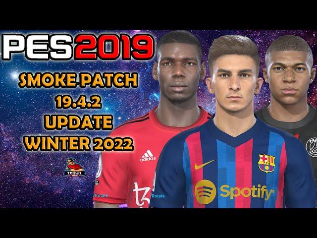 PES 2019 update smoke patch 19.4.2 winter season 2022