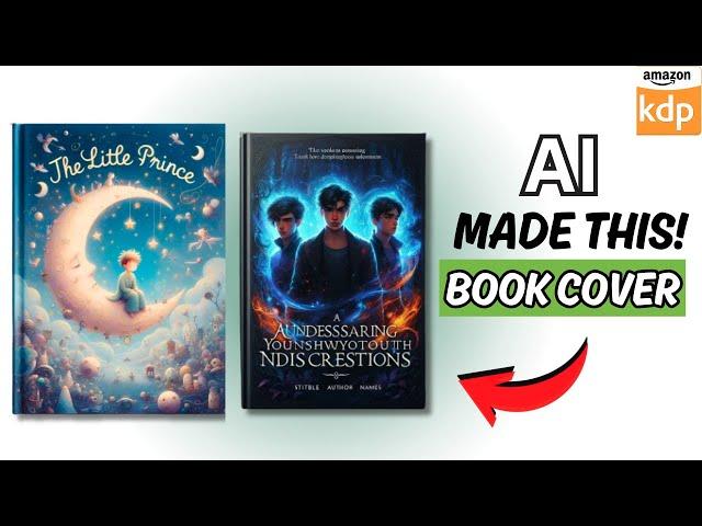 Create UNLIMITED AI Book Cover Design For Amazon KDP | Book Cover Generator