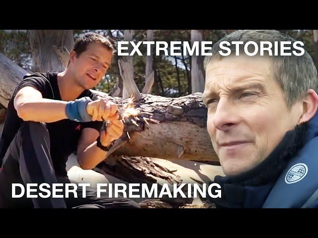 Bear Grylls Shares Adventure Stories & Teaches How To Start A Campfire! - Best of Bear