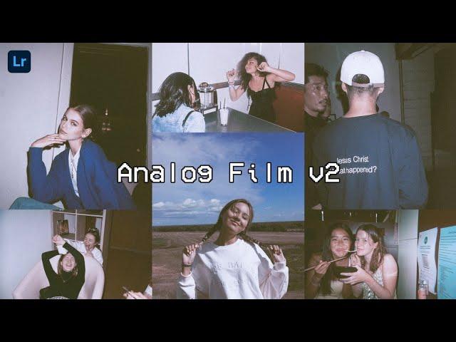 Analog Film - Lightroom Mobile Tutorial | Aesthetic Analog Film | Analog Preset | Analog Film Camera