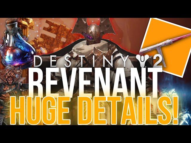 NEW REVENANT DETAILS! LEAKS, TEASERS, STORY NEWS & MORE! Destiny 2: Final Shape