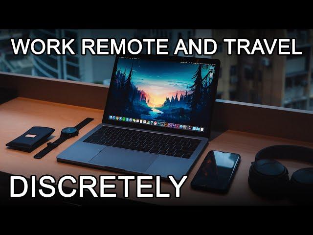 How to Travel and Work Remotely Discretely | Travel Router