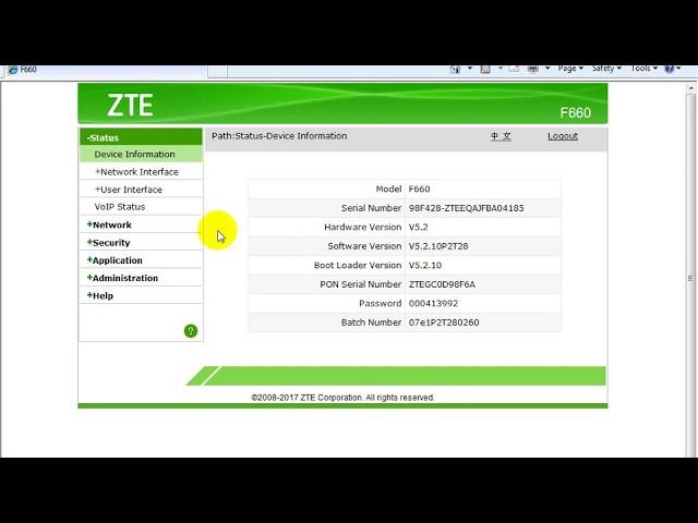 Assign Static IP to a PC through DHCP: ZTE F660 | NETVN