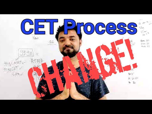 CET 2020 Changed Admission Process  details