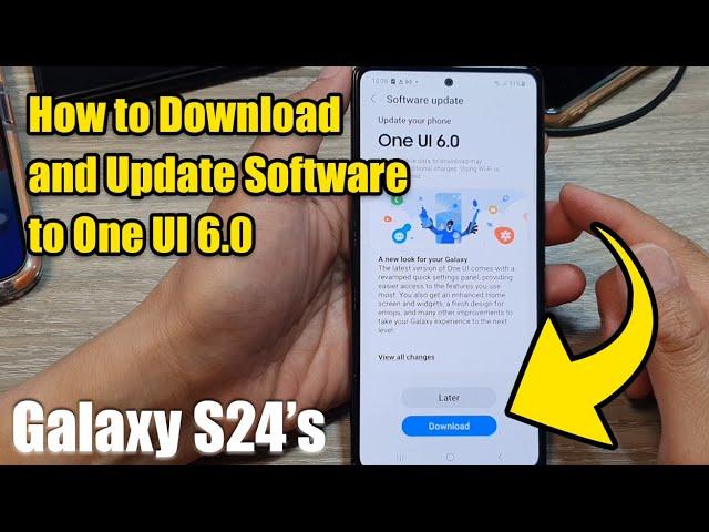 Samsung Galaxy A53: How to Download and Update Software to One UI 6.0