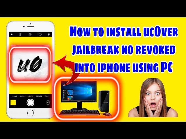 How to install uncover jailbreak no revoked using computer-iPhone iOS 11.4 - 12.4.1