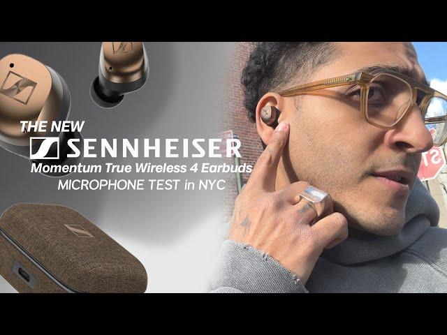 Sennheiser MOMENTUM True Wireless 4 Noise-Canceling Earbuds - Microphone test