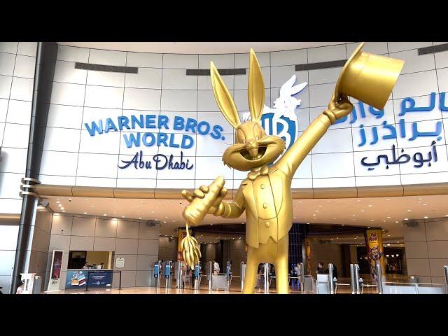 WARNER BROS WORLD ABU DHABI [TOUR COMPLETO]