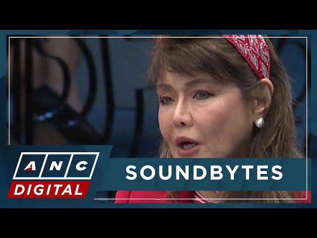 'May himalang naganap': Imee Marcos expresses 'grave disappointment' in ratified 2025 budget | ANC