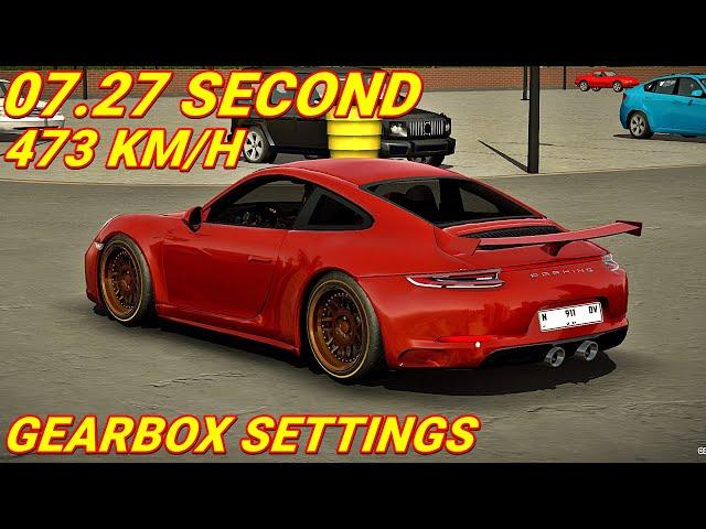 PORSCHE 911 GEARBOX SETTINGS 1695HP || CAR PARKING MULTIPLAYER UPDATE