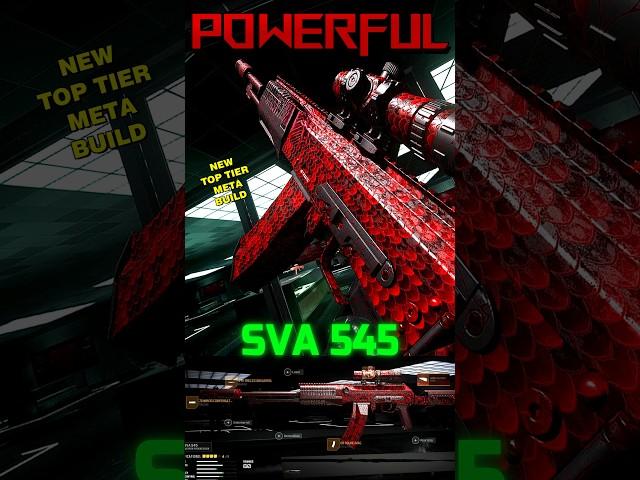 This *SVA 545* Build  is POWERFUL | Best Class Setup | META? | MW3 | COD WARZONE #shorts #viral