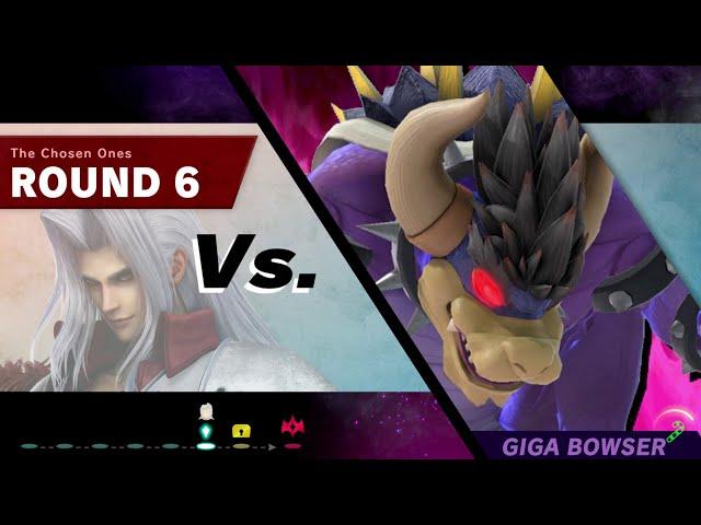 Inuyasha "Santa" Sephiroth vs SSBU Classic Mode 9.9 Difficulty Quickie -By ValentineNYC