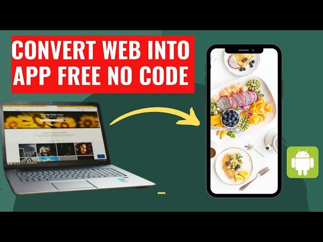 How to convert website to android app in minutes  No code Skills | Convert website to android app