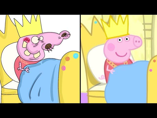 the blackberry bush peppa pig | peppa pig is farting and George is in shock  