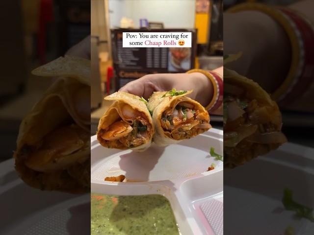 Delhi Perfect Soya Chap roll • (every one love) #rolls #delhistreetfood #delhistreetfood #food