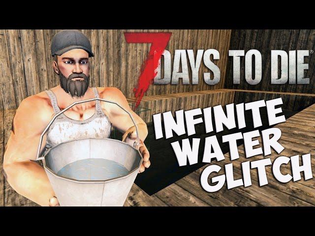7 Days to Die Infinite Water Glitch Guide | How to have infinite water source | 7 Days to Die Tips