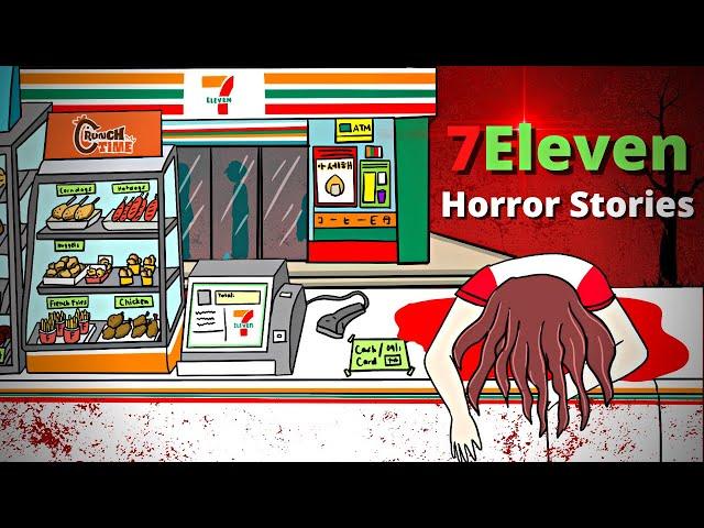 7 ELEVEN HORROR STORIES | TAGALOG ANIMATED HORROR STORY 