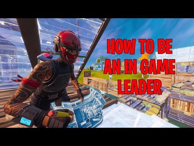 How to be an In Game Leader (IGL) in Fortnite