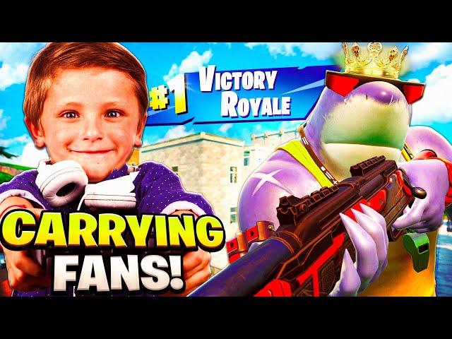 I CARRIED My Fans To A Fortnite RELOAD WIN!