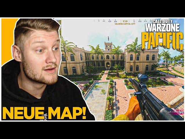 WIR SCHAUEN UNS DIE NEUE WARZONE MAP AN! | Caldera Rundfahrt ️