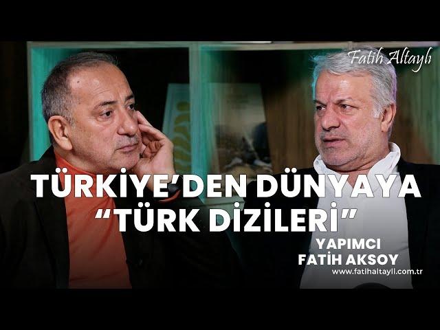 Fatih Altaylı ile Pazar Sohbeti: "Türkiye'den dünyaya Türk dizileri" / Yapımcı Fatih Aksoy