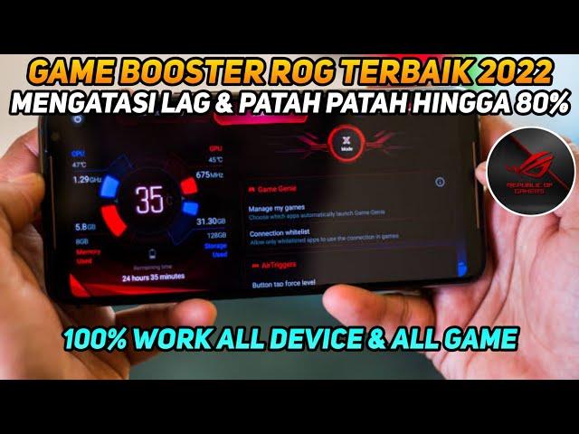 AUTO LANCAR‼️CARA MENGATASI LAG & PATAH - PATAH DI GAME FREE FIRE SETELAH UPDATE - GAME BOOSTER ROG