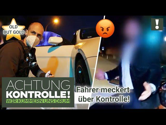 BMW-Fahrer regt sich über KONTROLLE auf!  Zu laut? |Old But Gold| Kabel Eins | Achtung Kontrolle