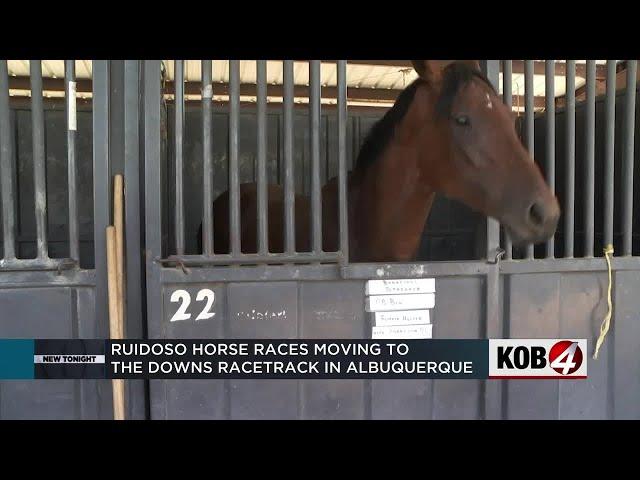 Ruidoso horse races move to Albuquerque race track