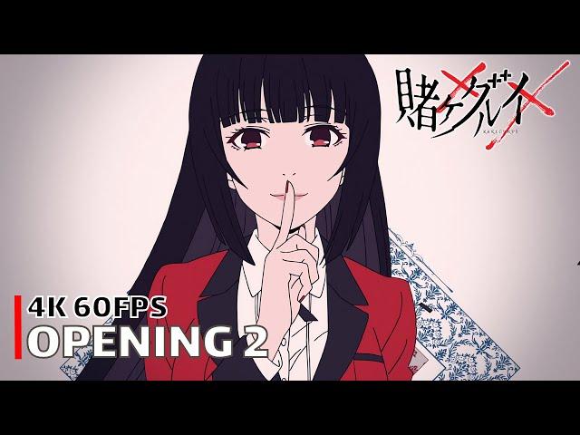 Kakegurui - Opening 2 [4K 60FPS | Creditless | CC]