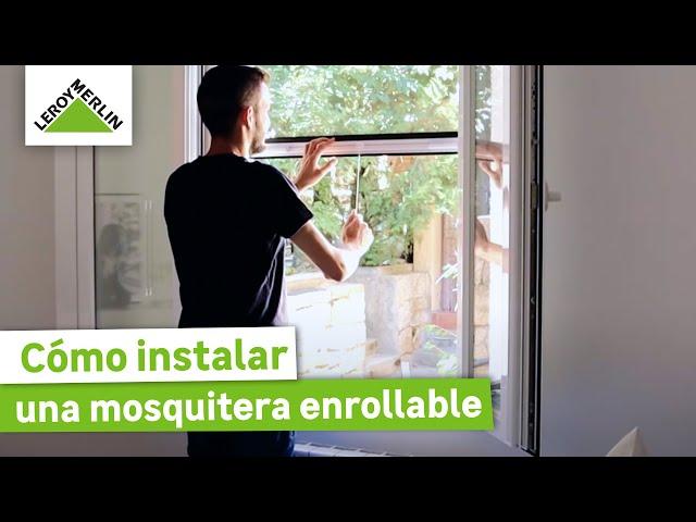 Cómo instalar una mosquitera enrollable ¡Guía paso a paso! | LEROY MERLIN