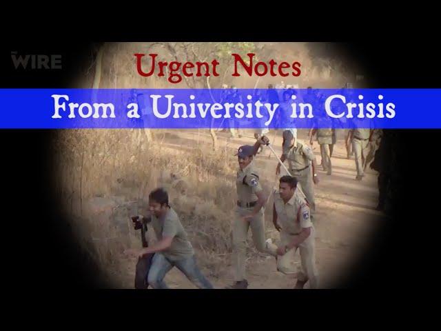 Hyderabad Central University: Urgent Notes from a University in Crisis