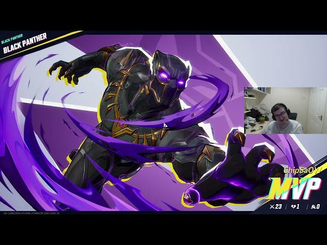 Marvel Rivals Chipsa Becomes A Toxic Black Panther God Now -MVP-