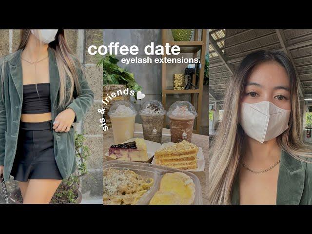 Belfry Cafe & Eyelash Extension with sister and friends   | Arianne Sumando